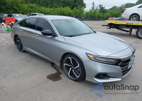 2021 Honda Accord Sport Special Edition из США, поврежденный, VIN 1HGCV1F44MA020011